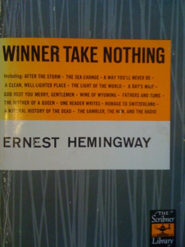 Winner Take Nothing B000SHJ95C Book Cover