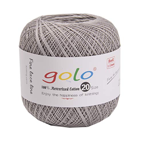 Image of golo Crochet Yarn for Hand Knitting Crochet Thread Tatting Yarn 484
