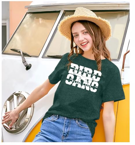 Football Shirt for Women Football Season Tshirt Game Day Graphics Tees Tops3