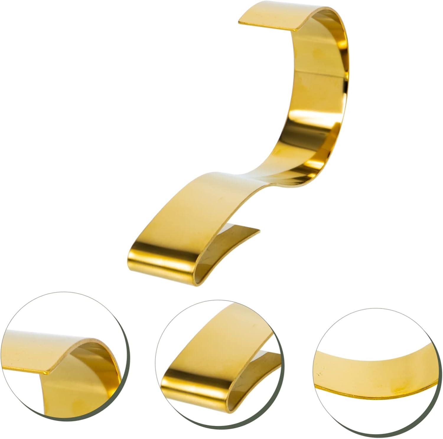 Alipis 5pcs Belt Display Stand Belt Organizer for Clothing Stores Smooth for Shopping Malls and Retail Displays