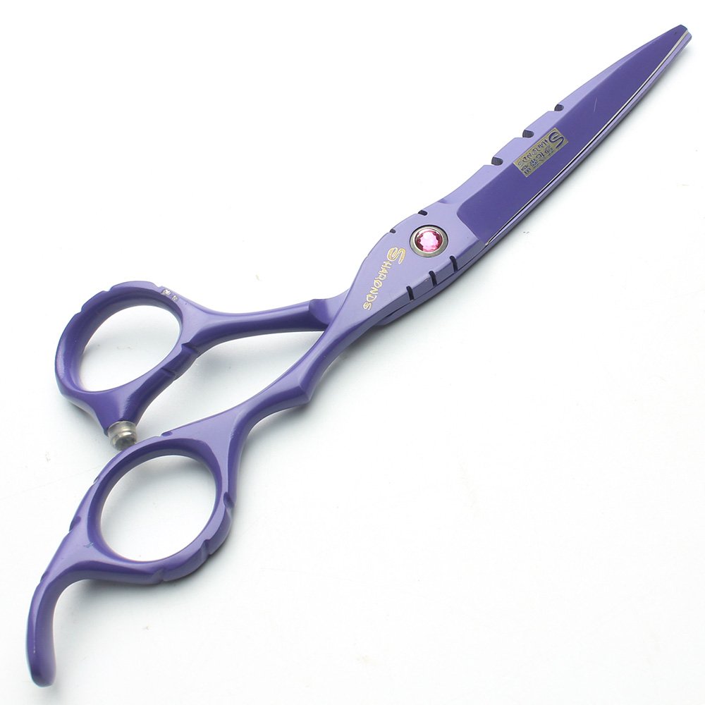 Tijeras japonesas de peluquería de 15,24 cm, de alta dureza, dura 440 c, apto para peluquería profesional, corte de pelo escaso, juego de tijeras
