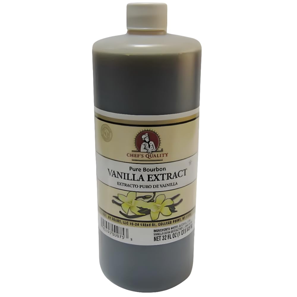 Chefs Quality Gold Pure Vanilla Extract, 2 Pound