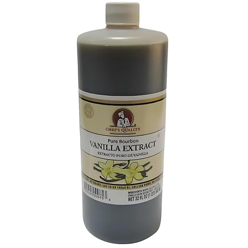 Extracto de vainilla pura de oro de calidad de Chefs, 2 libras