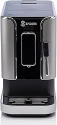 Cafeteira Expresso Automática Spidem Trevi 110V - Moedor de Grãos Integrado, Vapor e Água Quente