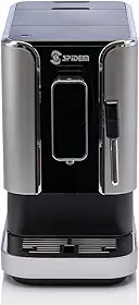 Cafeteira Expresso Automática Spidem Trevi 110V - Moedor de Grãos Integrado, Vapor e Água Quente