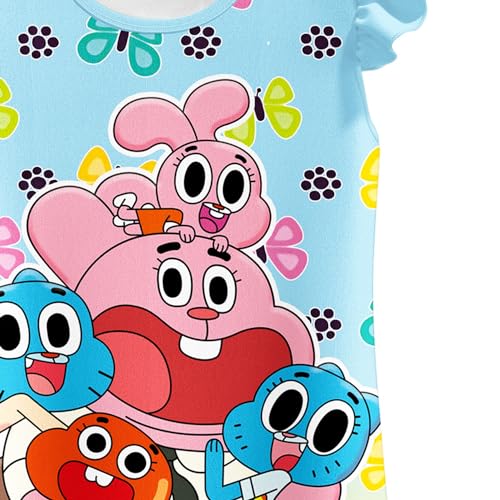 Marcobey Kids Cartoon Shorts Set Boys Girls Amazing Casual Outfits for 3-12 Years4