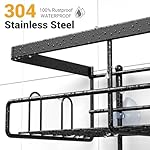 Shower Caddy Hanging Bathroom Organizer: Rustproof Shelf for Inside Shower - No Drilling Racks Over Showerhead - Bath Shelves for Shampoo Soap - Image 3