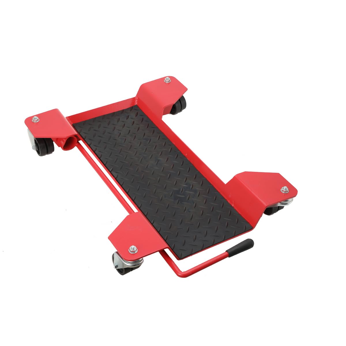 Carrello Motociclistico 360Kg Con Ruote Girevoli 360° Antiscivolo Per Spostamento Facile Moto Manutenzione Garage Autofficina Inverno Carrello Sposta Moto