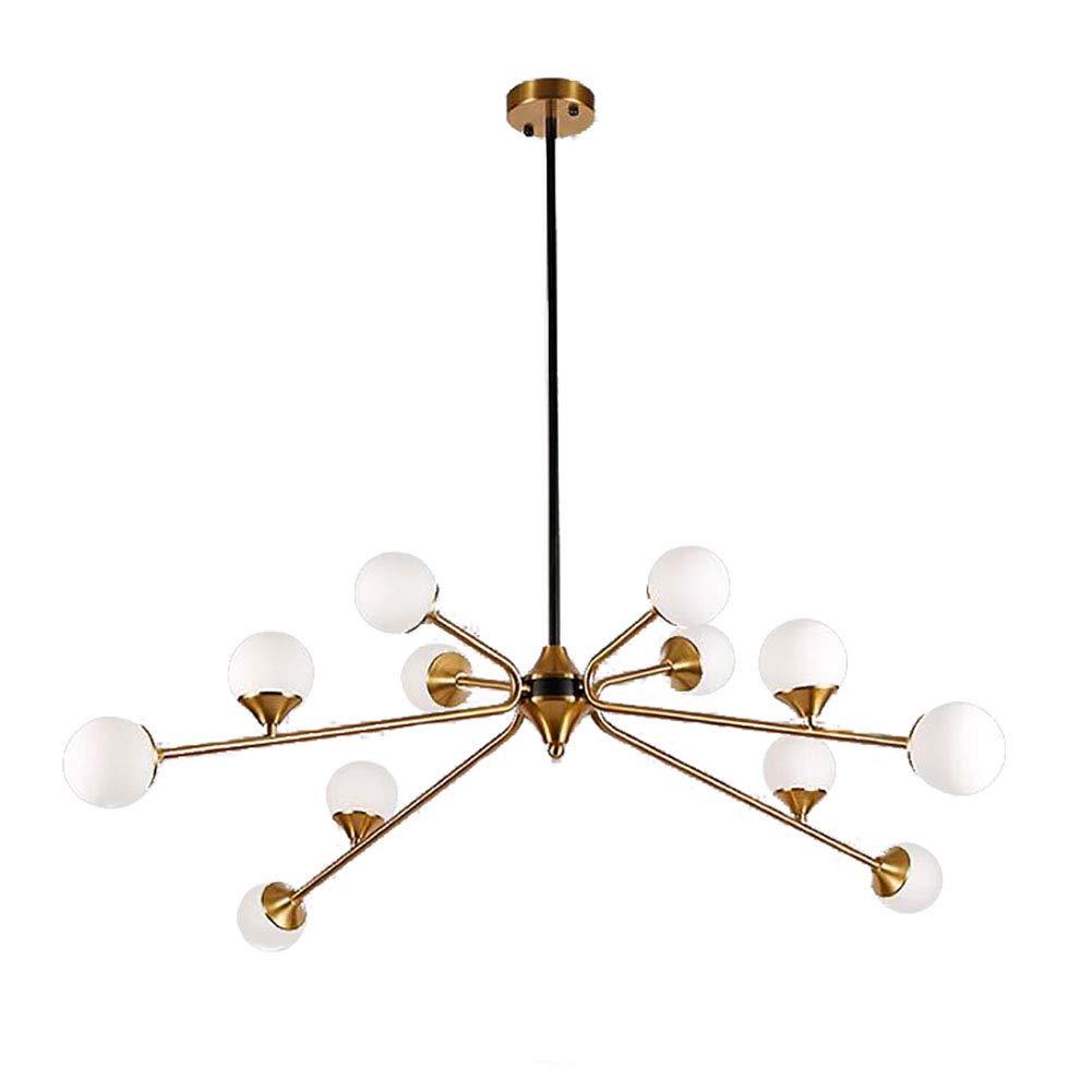 CSXSXAUO Chandelier 15 Lights Nordic Modern Sputnik Mid Century Pendant Lighting Gold Ceiling Light Fixture for Kitchen Dining Room Living Room-Copper. It's so kind of you