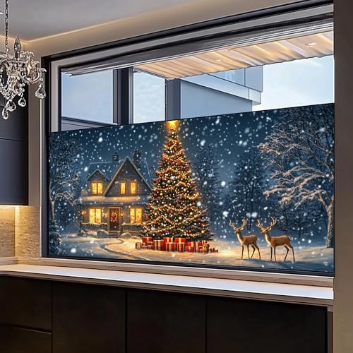 Film para ventana decorativo PVC 39 x 17 pulgadas miniatura 2