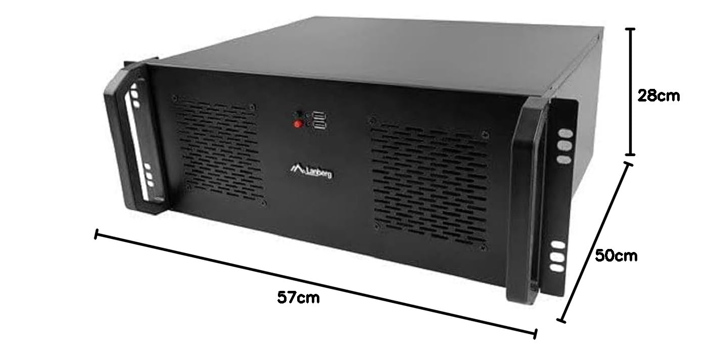 LANBERG CAJA PARA SERVIDOR LANBERG 19 "4U ATX 350/10 SC01-3