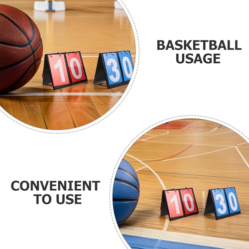 Marcador de baloncesto portátil con 2 dígitos miniatura 3