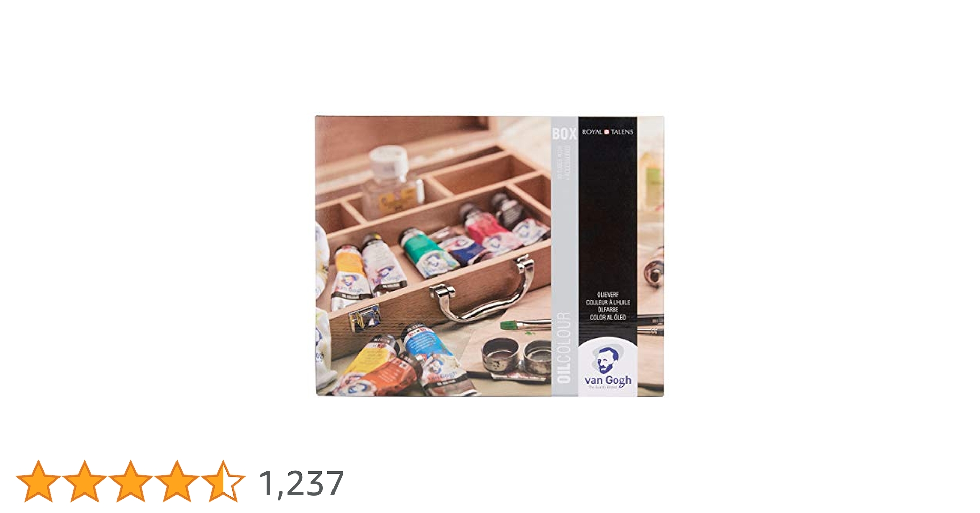 Amazon | ターレンス ヴァンゴッホ 油絵具セット 木箱入り BASIC