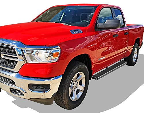 Estribos laterales acero inoxidable para Ram 1500 2019-2026 miniatura 6