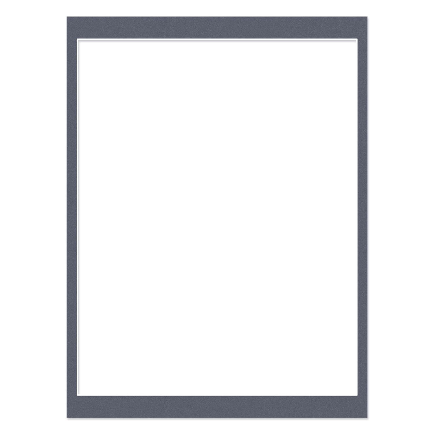 Alison Kingsgate 16x12" Charcoal Grey Picture Mount for 14x11" Aperture — image 1