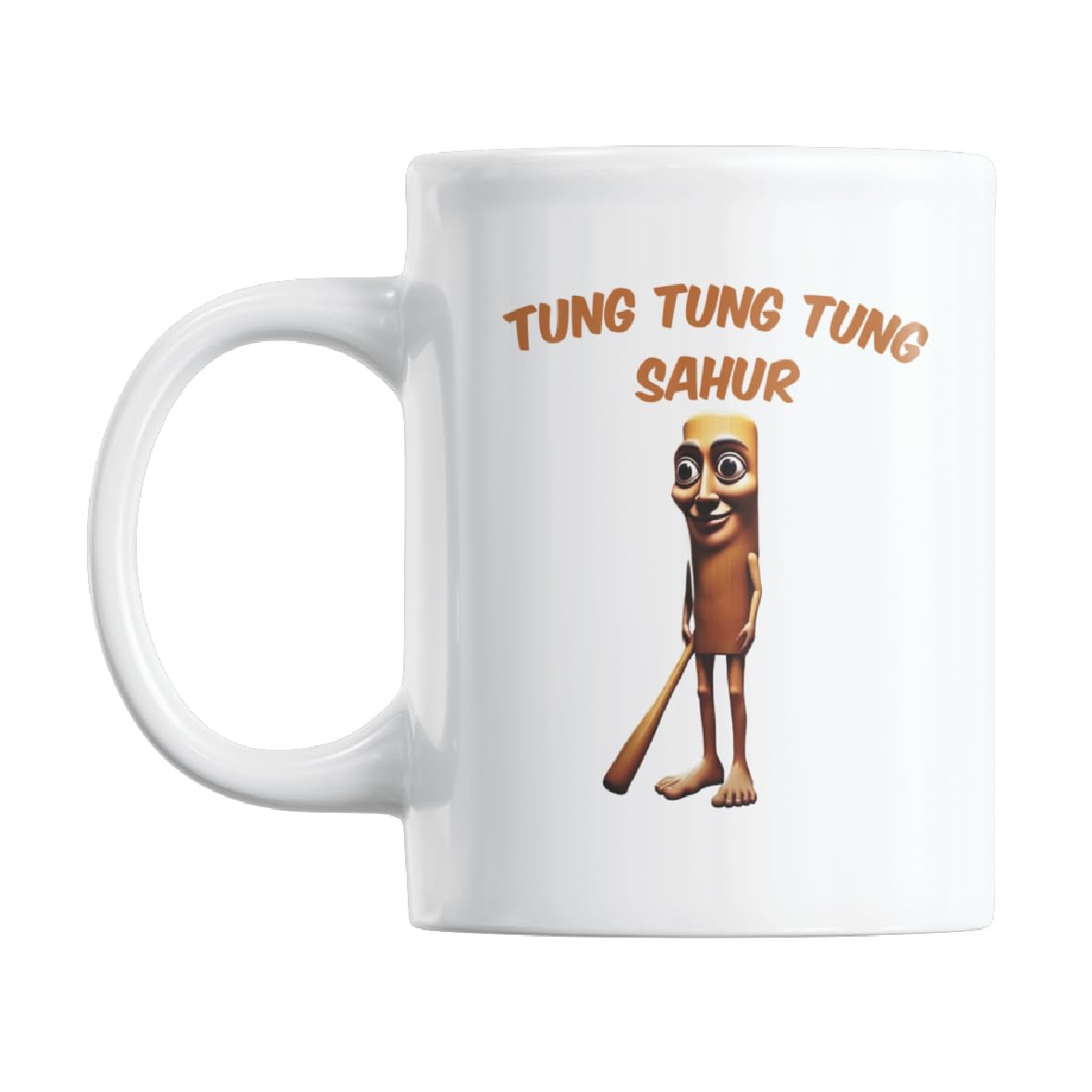Gift Island Italian Brain Rot Mug - Meme Mug and - Funny Gifts - Secret Santa Meme Gift Mug - Coffee Mug - 11 oz (Tung Tung Tung Sahur)