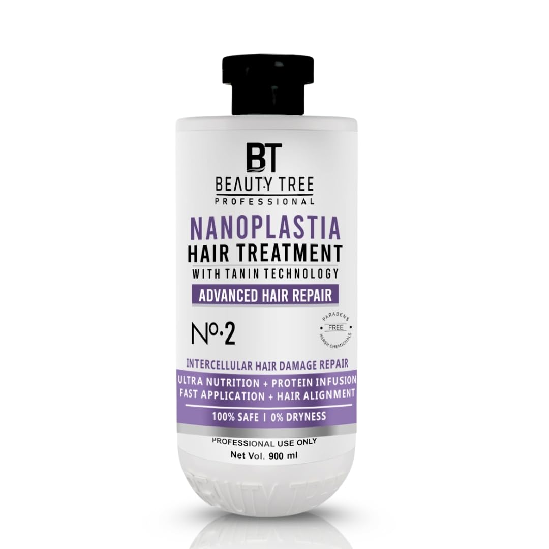 Beauty Tree Nano Plastia Hair Repair Treatment With Tannin, Acai Fruit Oil, For Collagen For Dry Frizzy & Damaged Hair Rep... - Review, Price and Buying Guide
