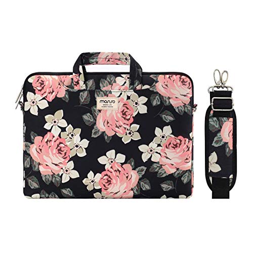 Limited Discount MOSISO Laptop Shoulder Bag Compatible with MacBook Pro 16 inch 2021 M1 Pro/M1 Max A2485/2019-2020 A2141/Pro 15 A1398, 15-15.6 inch Notebook, Rose Carrying Briefcase Sleeve Case with Trolley Belt Big Sale MOSISO Laptop Shoulder Bag Compatible with MacBook Pro 16 inch 2021 M1 Pro/M1 Max A2485/2019-2020 A2141/Pro 15 A1398, 15-15.6 inch Notebook, Rose Carrying Briefcase Sleeve Case with Trolley Belt
