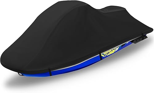 Miniatura 8 de Funda para moto acuática remolcable 300D, resistente al agua, con rejillas de ventilación reflectantes, se adapta a Seadoo, Yamaha, GTX, Kawasaki,