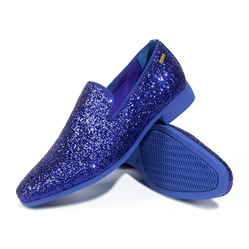 Image of UUBARIS Mens Dress Loafers Tuxedo Suit Slip on Shoes