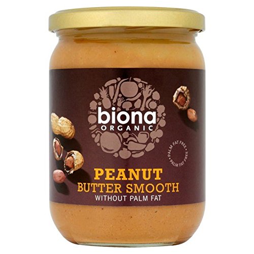 Biona Organic Peanut Butter Smooth 500g