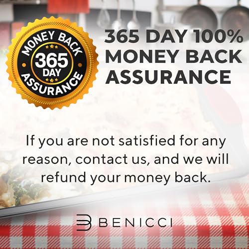 Premium Non-Stick Baking Sheets Set of 3 - Deluxe BPA Free, Easy to Clean Racks w/Silicone Handles - Bakeware Pans for Cooking Baking Roasting - Lets You Bake The Perfect Cookie or Pastry Every Time by Benicci - Image 7