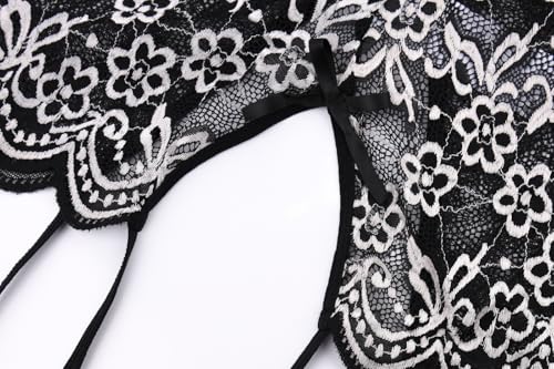 Image of Ababoon Women One Piece Lingerie Lace Sexy Baby Dolls Teddy Sleepwear