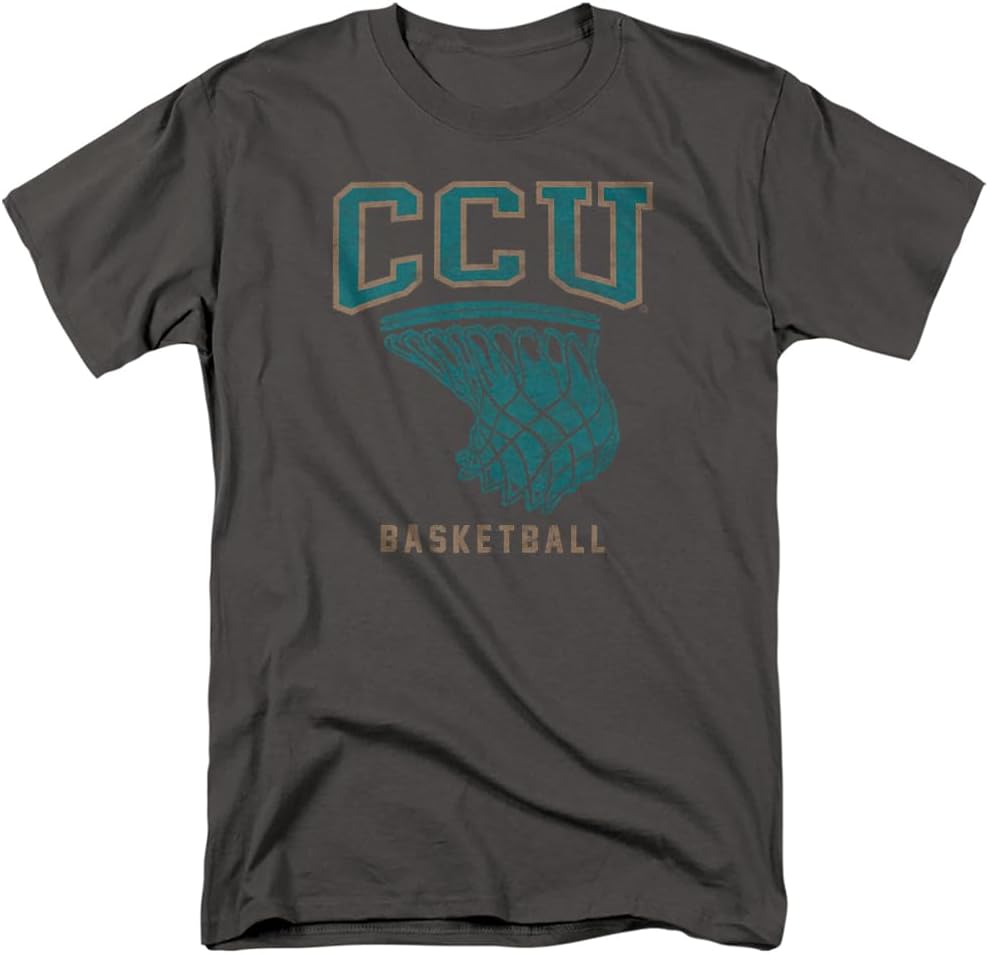 Coastal Carolina University Official Basketball Hoop Unisex Adult T Shirt