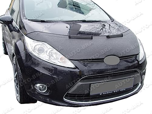 Hood Bra Front End Nose Mask Compatible with Ford Fiesta 2008-2013 Bonnet Bra STONEGUARD Protector Tuning