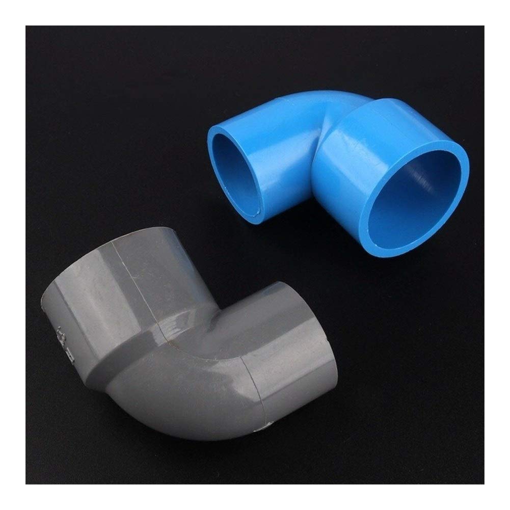Tubo de PVC 50pcs / lot 32 25mm a 20mm PVC 25 La reducción de las articulaciones del codo peces de acuario tanque agrícola riego de jardines Conectores tubería de agua tubo