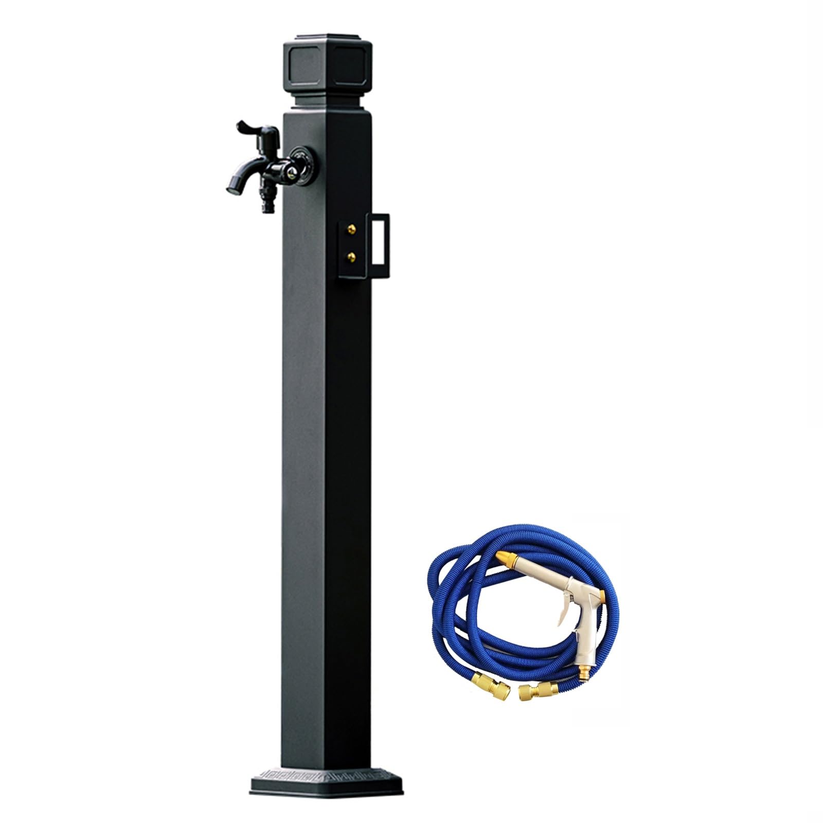 SnamicE Vertical Garden Water Column, with Faucet & Spray, Decorative Fountain Retro Water Column for Garden Farm Pasture Backyard Irrigation Washing Color 95Cm 37In,