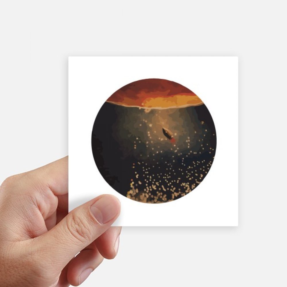 Autocollant Univers et Espace de Qualité - Set de 8 Stickers Alien Durables pour Ordinateur