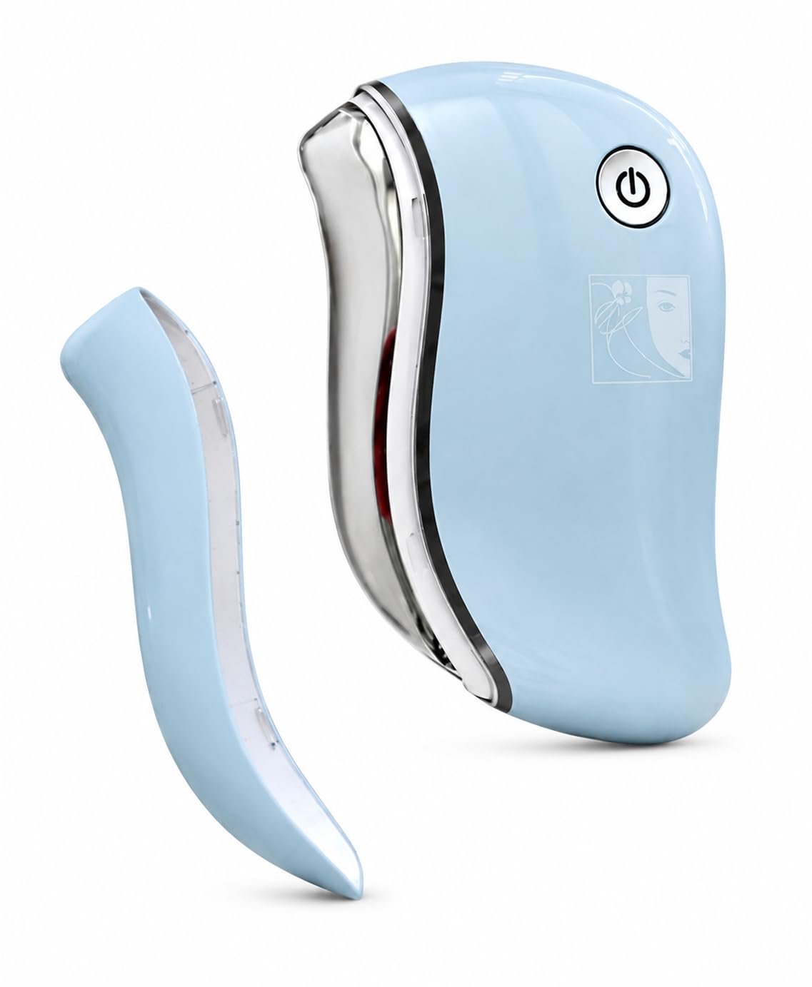 Electric Heated Gua Sha Facial Massager with Heat and Vibration