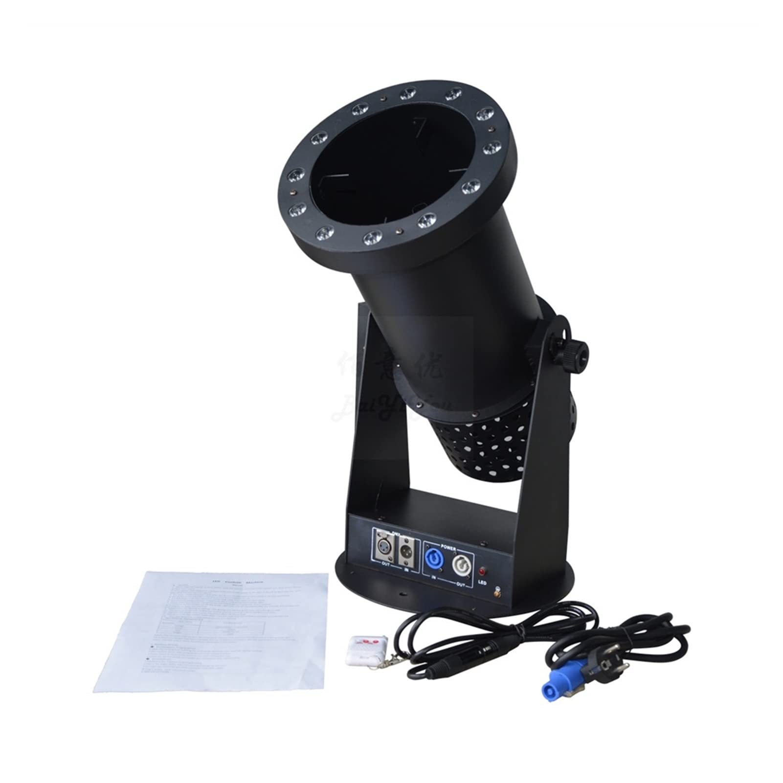 Konfetti-Maschine Konfetti-Launcher-Flower-Bühnen-Effekt-Kanone LED Confetti-Maschine mit. LED for Party-Hochzeits-Dekoration Für Hochzeitsfeier Dekoration