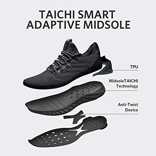 PEAK Mens Comfortable Running Shoes Taichi King Adaptive Smart Cushioning Supportive Training Sneakers for Walking, Tennis, Fitness, Gym4