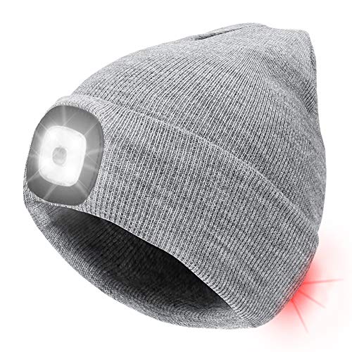 Number-one USB Rechargeable LED Beanie Hat