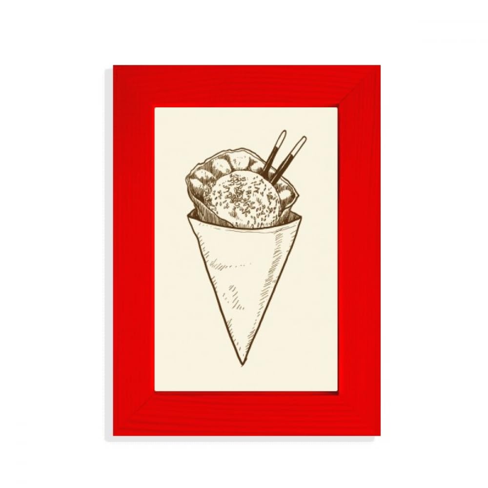 Cadre photo rouge C Ice Baguettes Sésame pour sublimer votre salon moderne