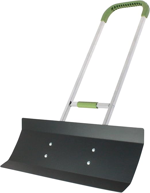 Easy Doze-It 36" SnoBlade with SnoSlinger Grip | Snow Removal Pusher for Walk Driveway | Heavy Duty Commercial Grade Plow Snow Shovel with 2 Handle Lift Grip | Made in USA by Vertex | Model EX973.36