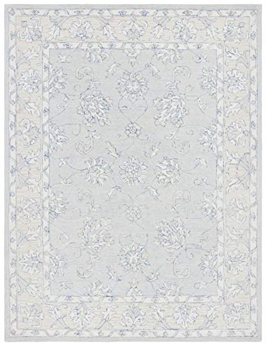 Tapete Safavieh 8x10 Rectangular Azul y Beige miniatura 3