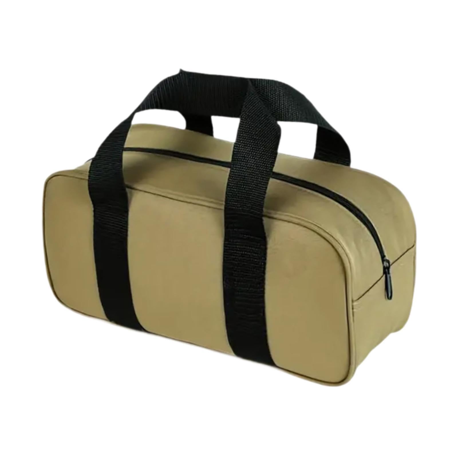 Gralara Tool Storage Bag Tool Tote Waterproof Case Wide Mouth Multipurpose Tool Organizer Bag for Plumbing Gardening Tools