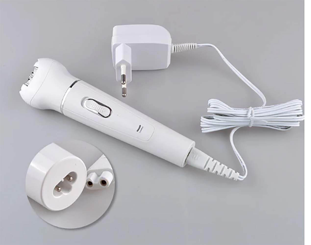 Epilatore per il viso, da donna, elettrico, epilatore senza dolore, mini portatile, epilatore viso, braccio, gambe, ascella, bikini