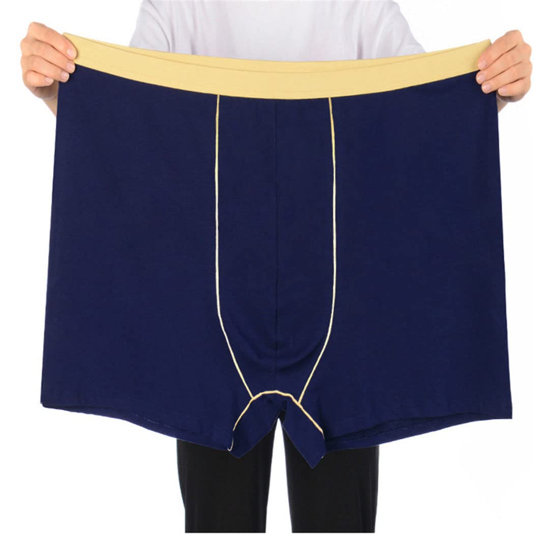 keusyoi 4Pcs Oversize Uomini Boxer Cotone Boxer Pantaloncini Mens Mutandine Uomo Underwer Mutandine Uomo Underwer Uomo Boxer