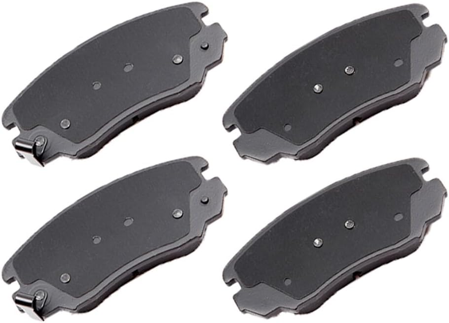 LSAILON [D1421] Front Ceramic Disc Brake Pads Set For Buick Allure Cascada LaCrosse Regal For Cadillac ELR For Chevrolet Equinox Impala For Ford Expedition For GMC Terrain For Lincoln For Saab [4PCS]
