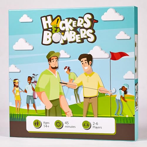 Juego de Mesa Hackers & Bombers Golf Temático miniatura 1