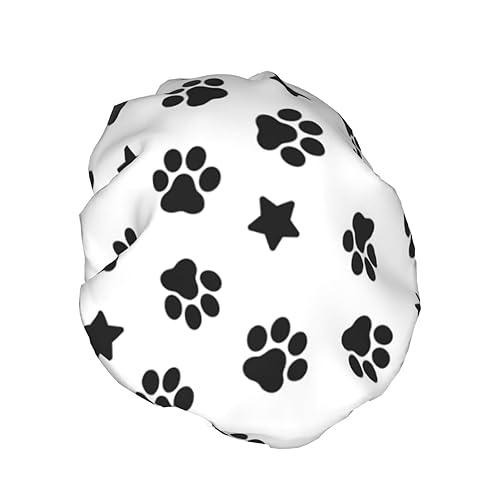 Miniatura 2 de Lindo gorro de ducha impermeable de doble capa para perros, adecuado para todos los tamaños de cabeza