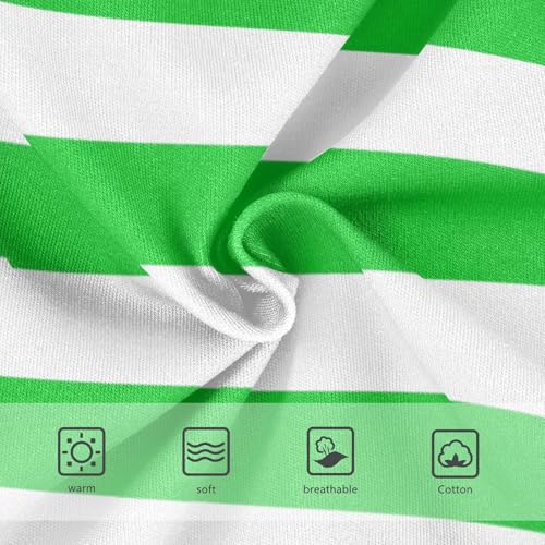 Green White Stripe Toddler Girls's Underwear 2T3