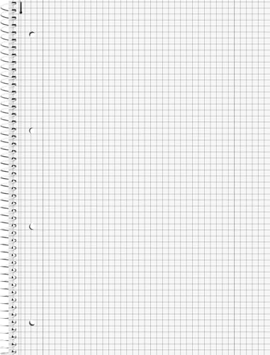 BRUNNEN Collegeblock Premium Student „Floral“ ZENart | A4, Lineatur 28, 80 Blatt, weiß