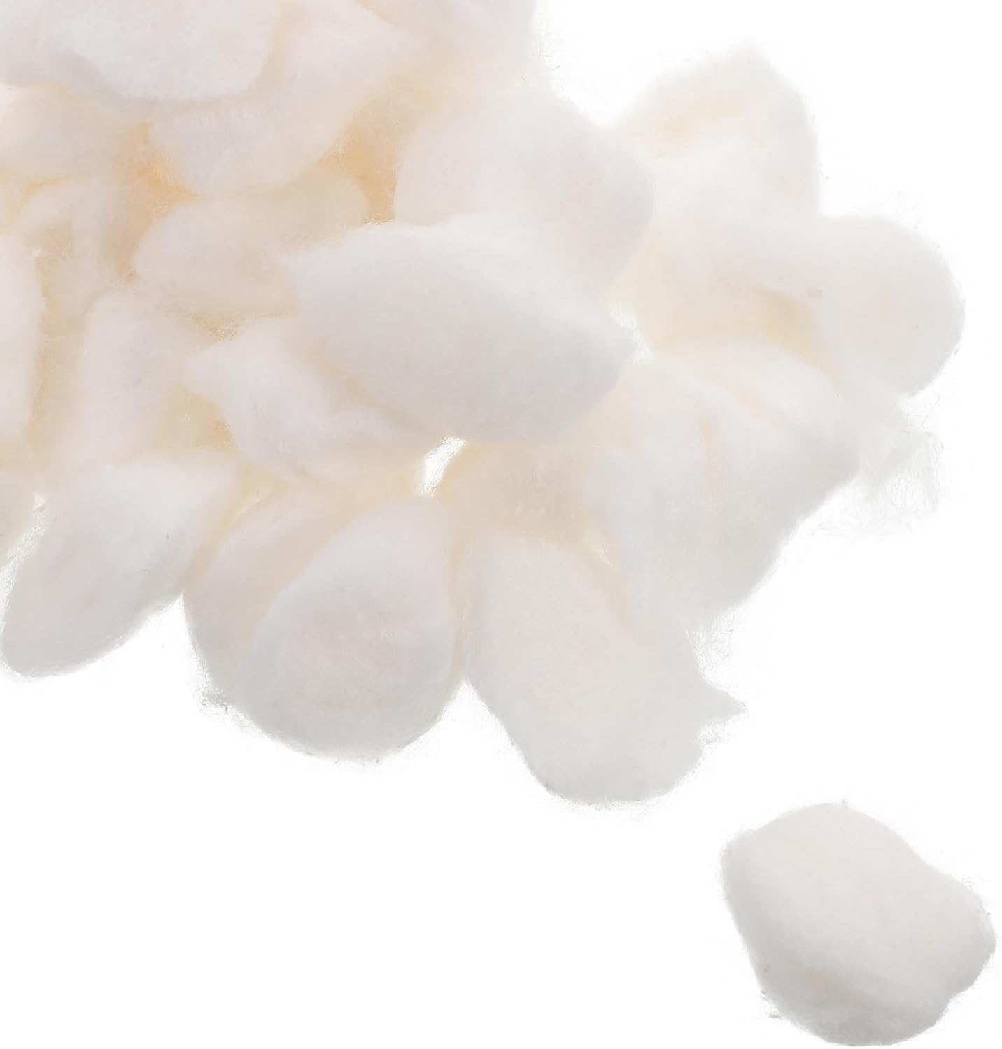 FOMIYES 500g Cotton for Makeup Removal and Nail Polish Removal Soft Absorbent Cotton for Gentle Nail Care and Cleansing