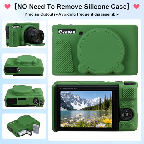 Funda de silicona para cámara Canon PowerShot SX740/SX730 miniatura 4