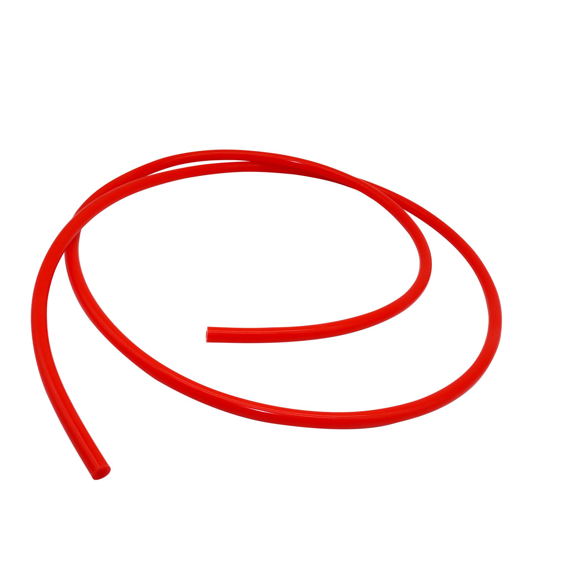 iMeistek Silicone Tube, 8mm ID 14mm OD 3mm Wall Thickness 2M Flexible Silicone Hose for Air Water Transfer Pneumatic Vacuum Red